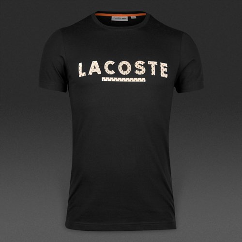 Lacoste TH5761 Tee Black / White for Men
